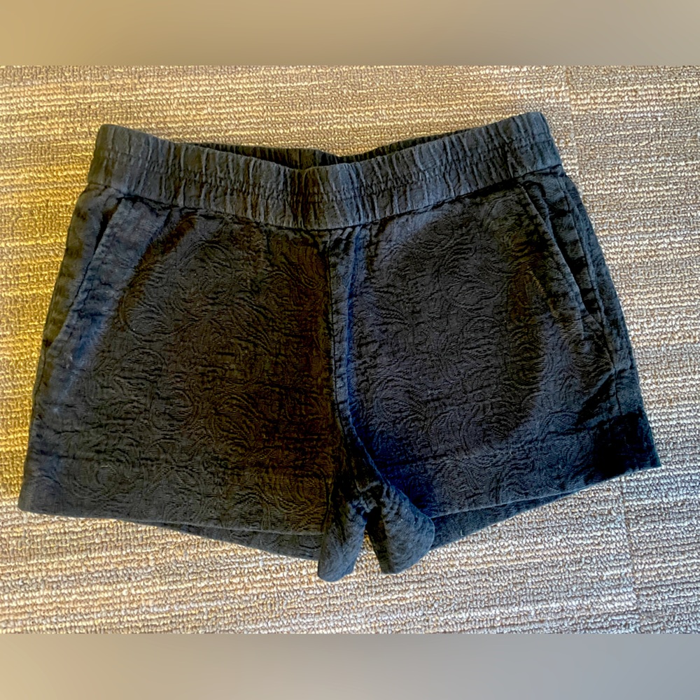 Women’s J. Crew Black Elastic Dress Shorts Size 6